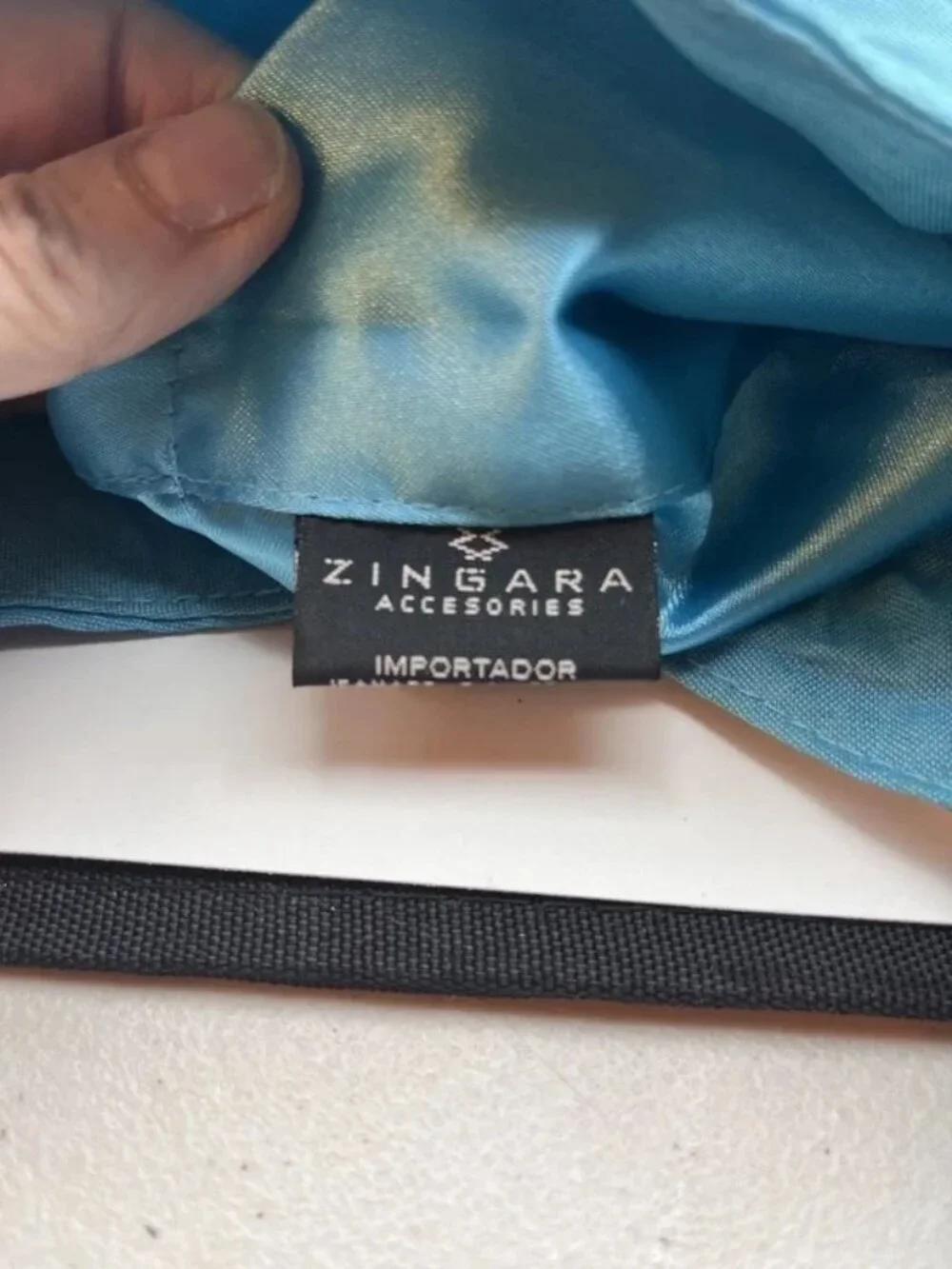 Zingara Accessories Handmade Turquoise Beaded Sequin Tote Bag – New With Tags